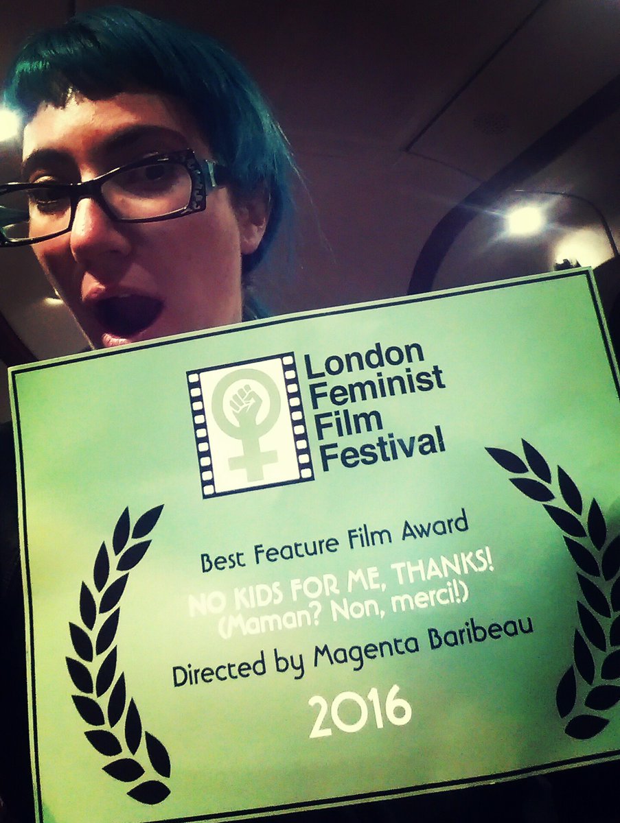 Magenta Baribeau’s Childfree Documentary Wins Best Feature Film Award!