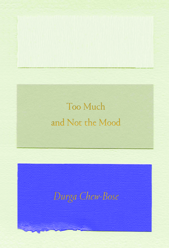 Too Much and Not the Mood: Essays, by Durga Chew-Bose